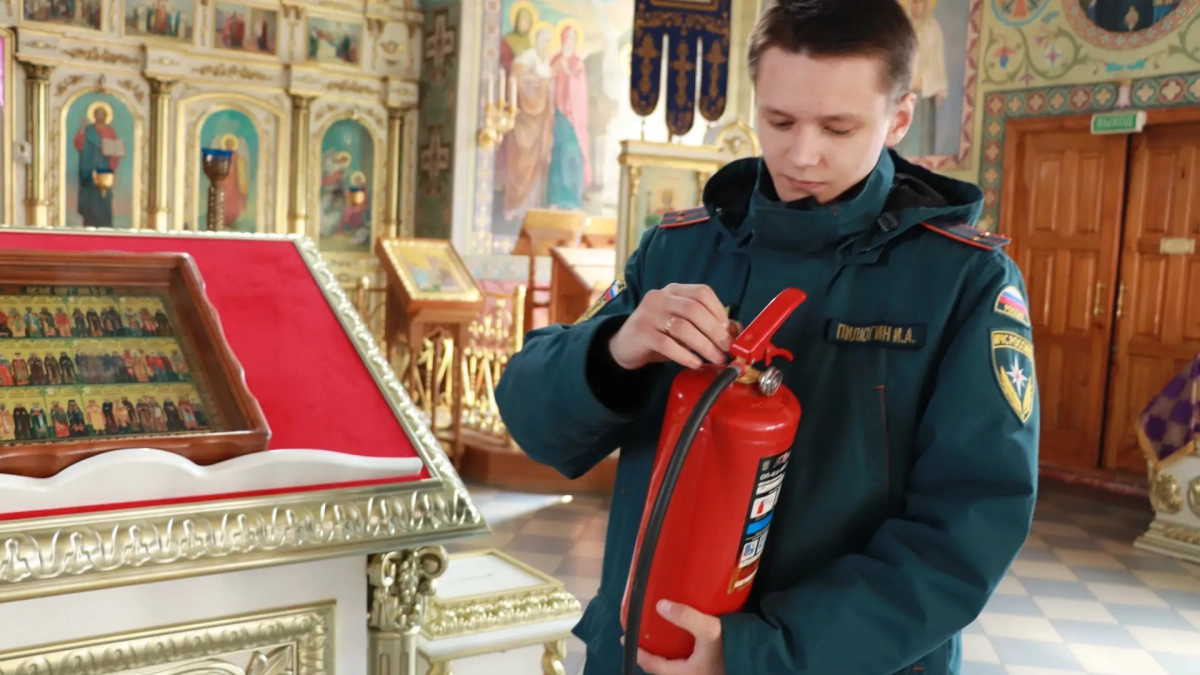 Пасху в Курской области встретят более 200 храмов под усиленной охраной