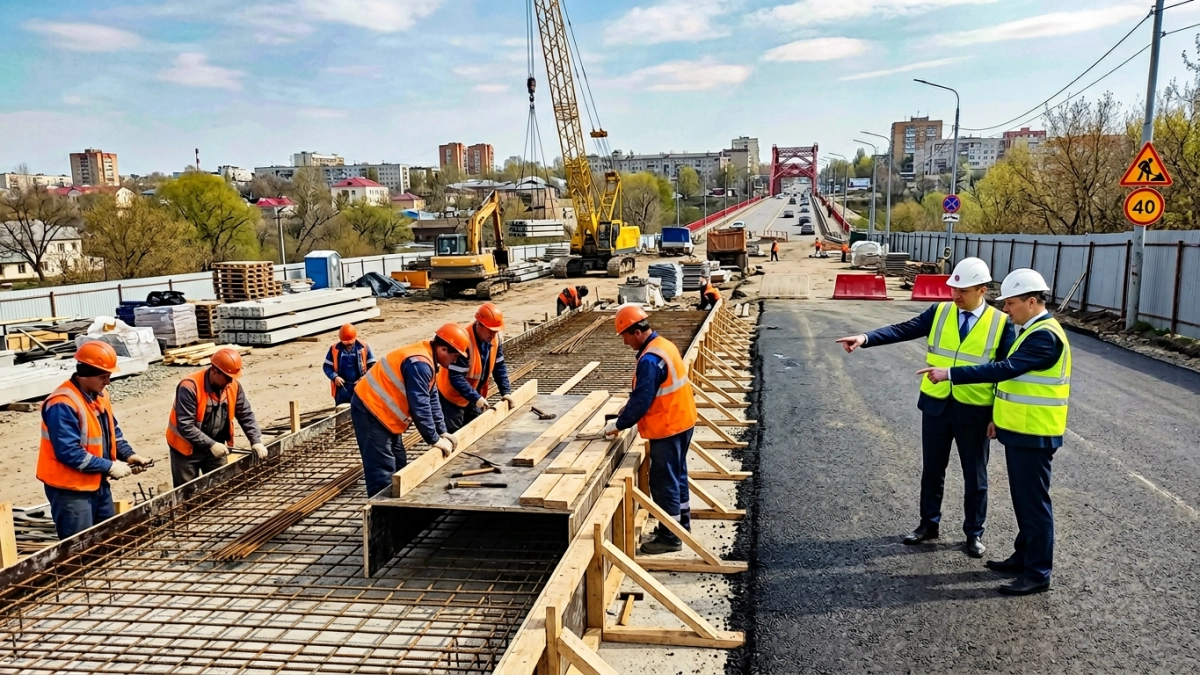 В Курске проспект Булатова планируют сдать досрочно: 2 км новой магистрали