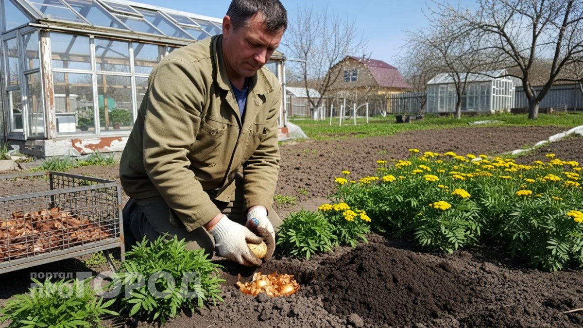 Больше не трачу время на сбор жуков: достаточно высадить этот цветок в лунки и забыть о вредителях навсегда