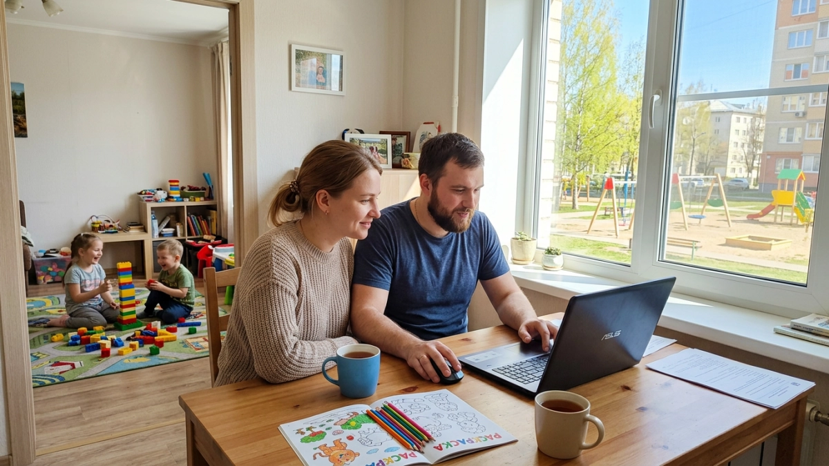 Курские семьи с двумя детьми смогут вернуть часть НДФЛ с 1 июня