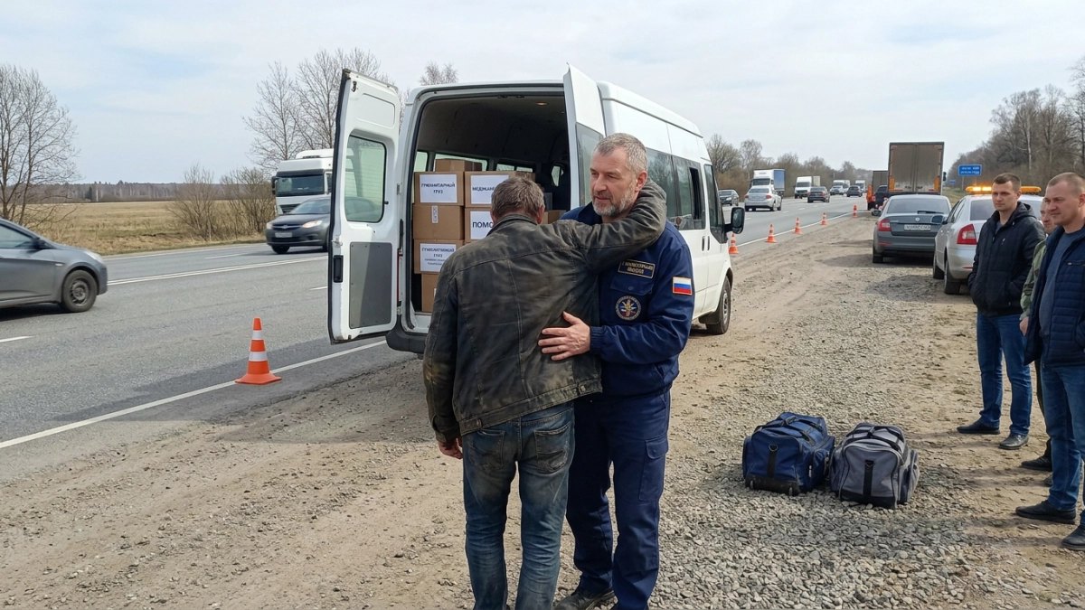Калужский фельдшер-волонтёр спас восемь пострадавших в ДТП на курской трассе