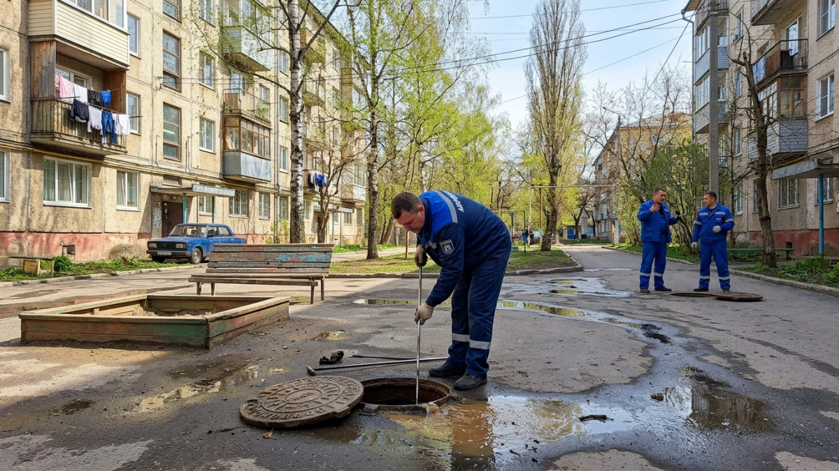 Прокуратура Курска выявила пять затопленных колодцев у жилых домов