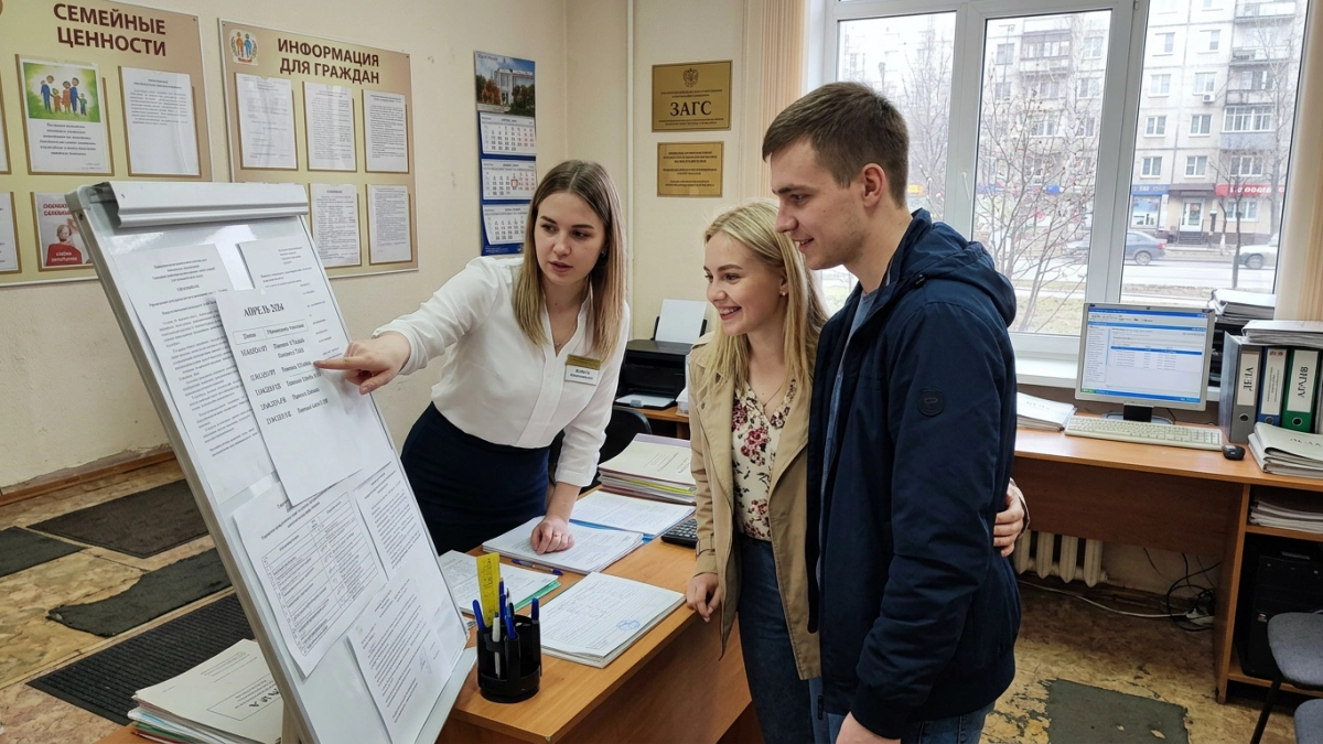 Курский ЗАГС назвал шесть красивых дат для свадеб в мае