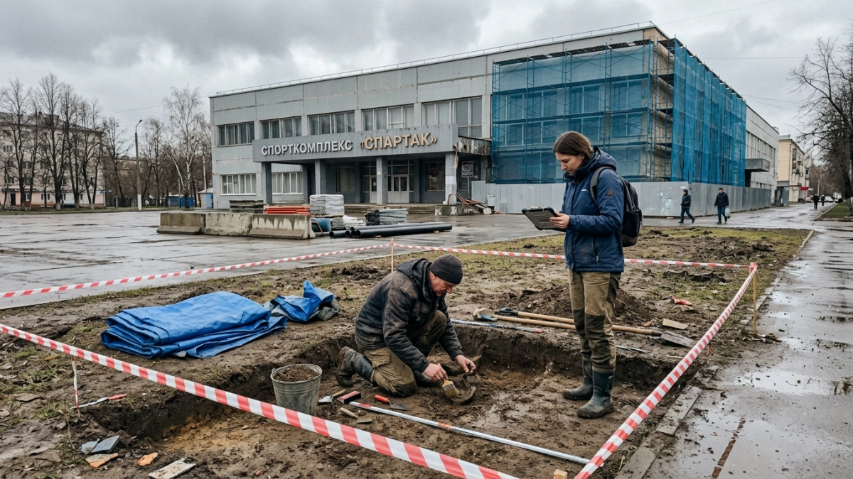 В Курске нашли культурный слой XVII века глубиной более трёх метров