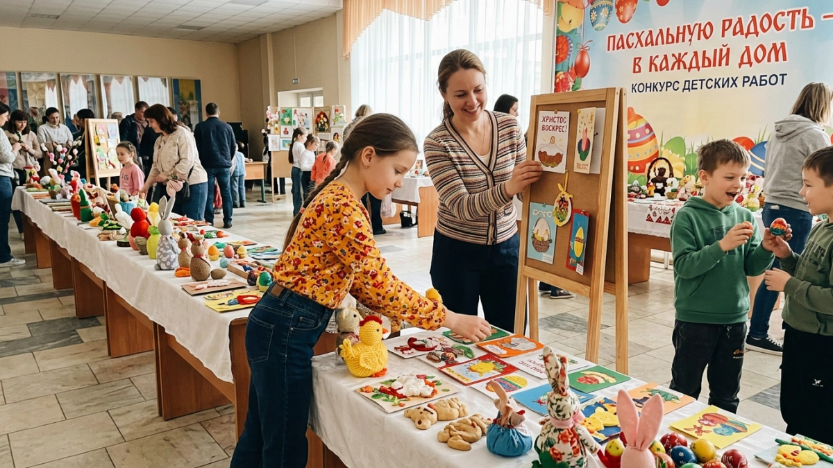 Более 120 юных курян получили награды на пасхальном конкурсе поделок