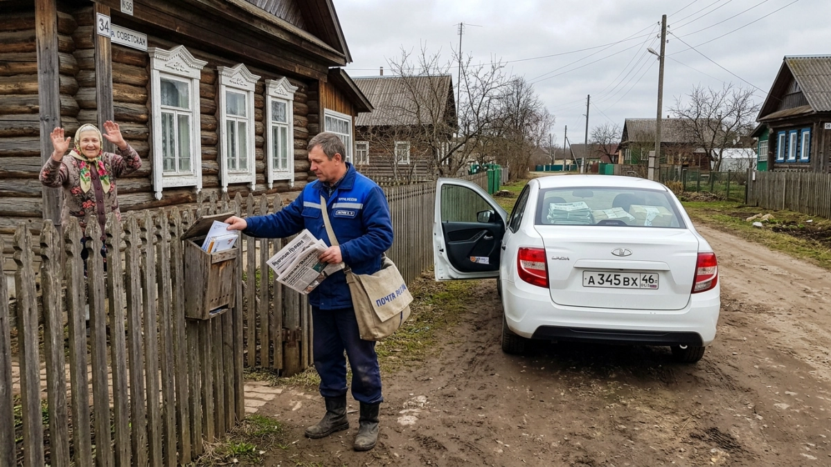 Курская почтальон поедет на всероссийский конкурс «Земский почтальон» в Москву
