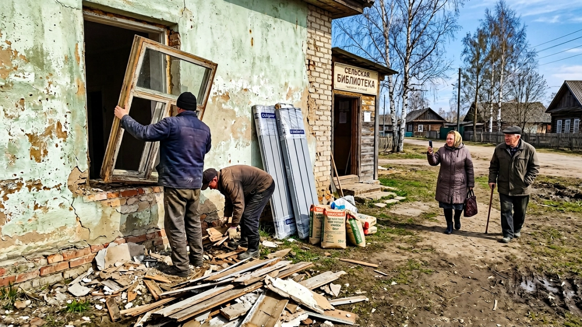 В деревне Большое Шумаково обновят Дом культуры и сельскую библиотеку