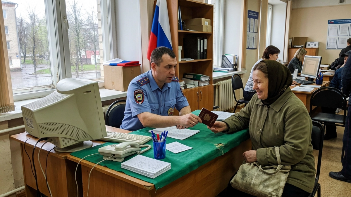 Полиция восстановила 1 800 паспортов жителям и военным Курской области