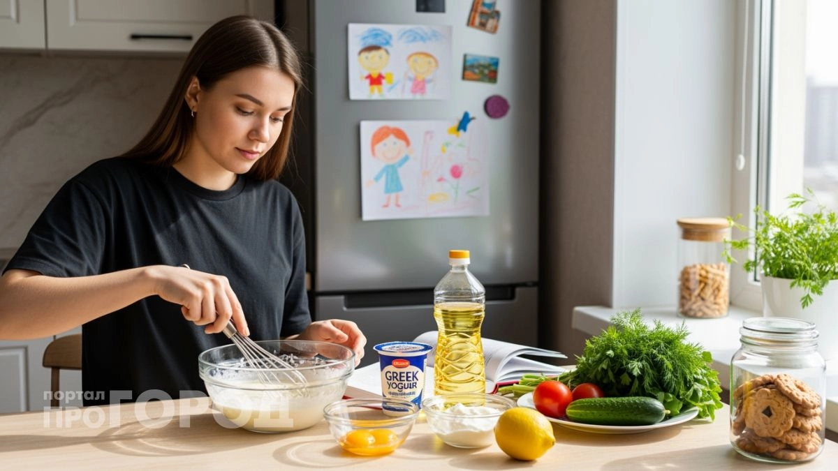 Перестала покупать магазинный майонез: взбиваю за минуту легкий соус, который делает любой салат вкуснее