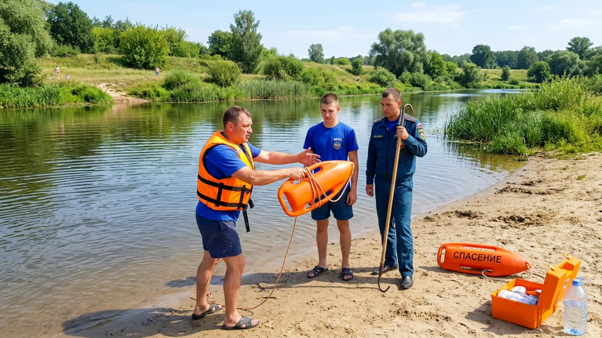 МЧС Курской области готовит 28 спасателей к купальному сезону