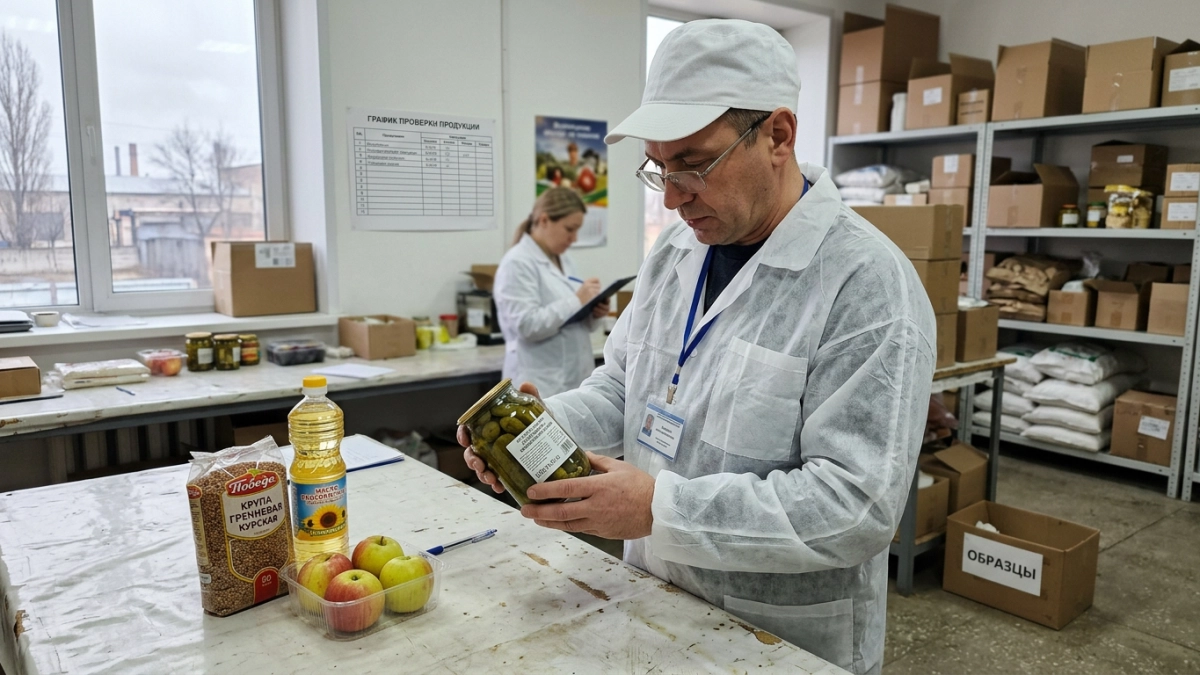 Роскачество перейдёт от выборочных проверок к полному контролю курских продуктов