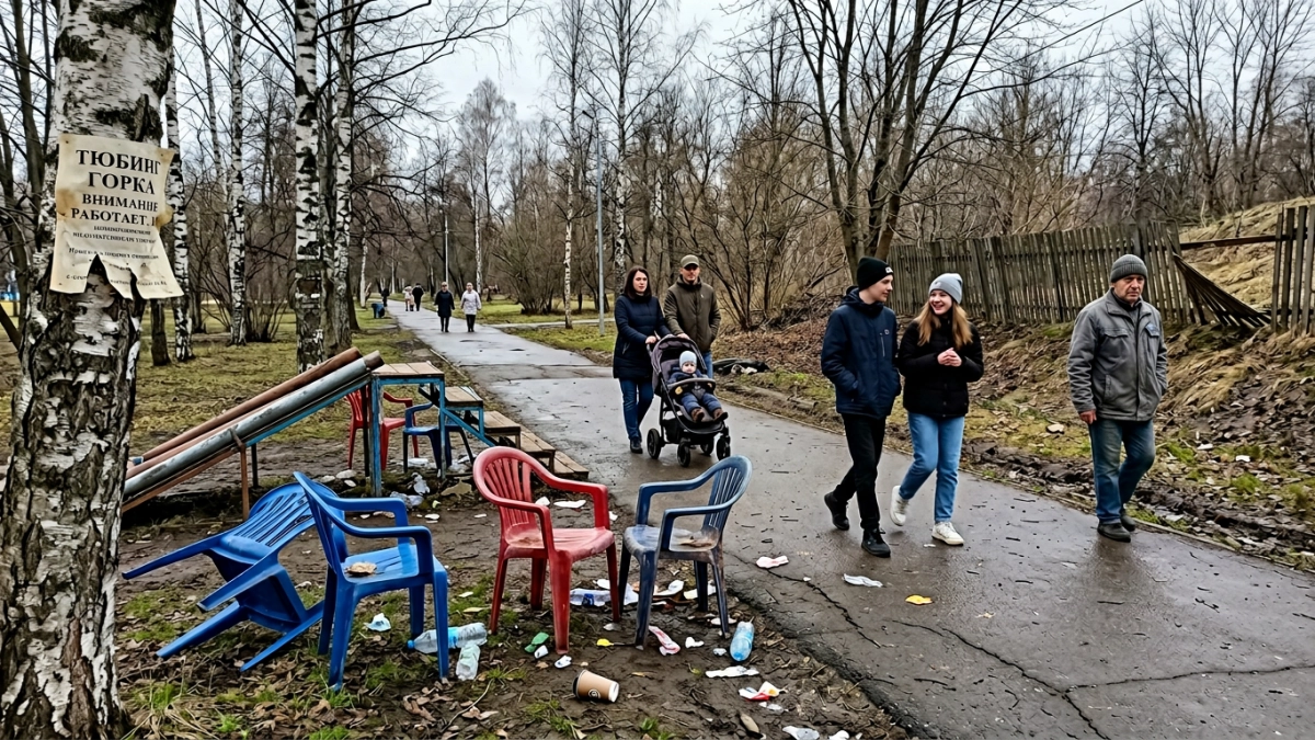 Полугора без афиши и в мусоре: куряне требуют объяснений
