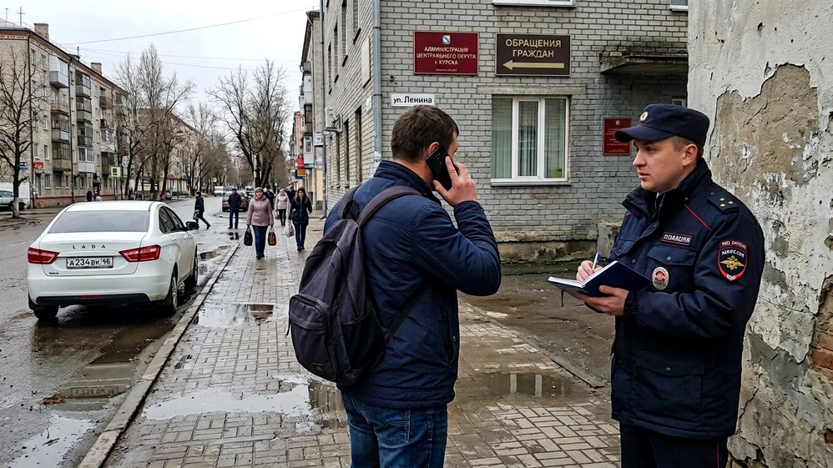 Полиция Курска ищет мужчину по фото и просит его выйти на связь