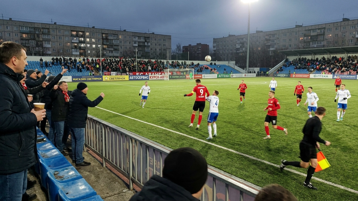 Курский «Авангард» открыл домашний матч Второй лиги против «Арсенала-2»