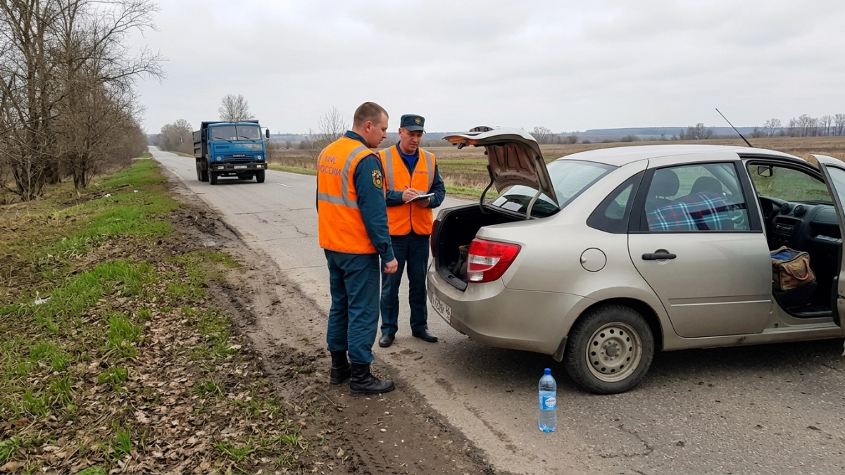 Дрон атаковал машину с тремя пенсионерами на трассе в Курской области