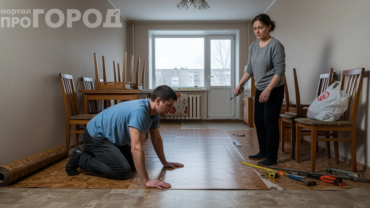 Ламинат уже прошлый век: новое покрытие стелется как ковёр и не боится воды — и прослужит 50 лет