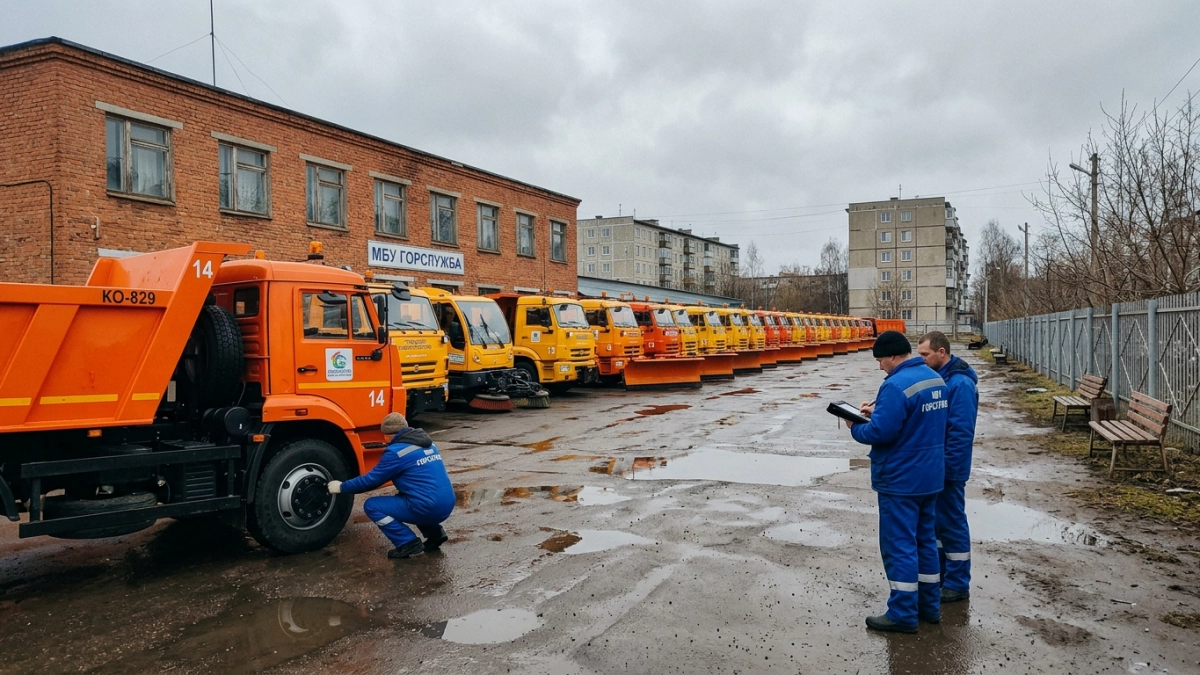 В Железногорске назначили нового главу ГКС и передали службе 28 машин
