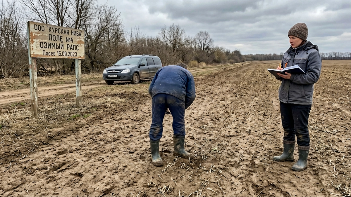 Треть озимого рапса в Курской области пострадала от морозов — вопрос о пересеве открыт