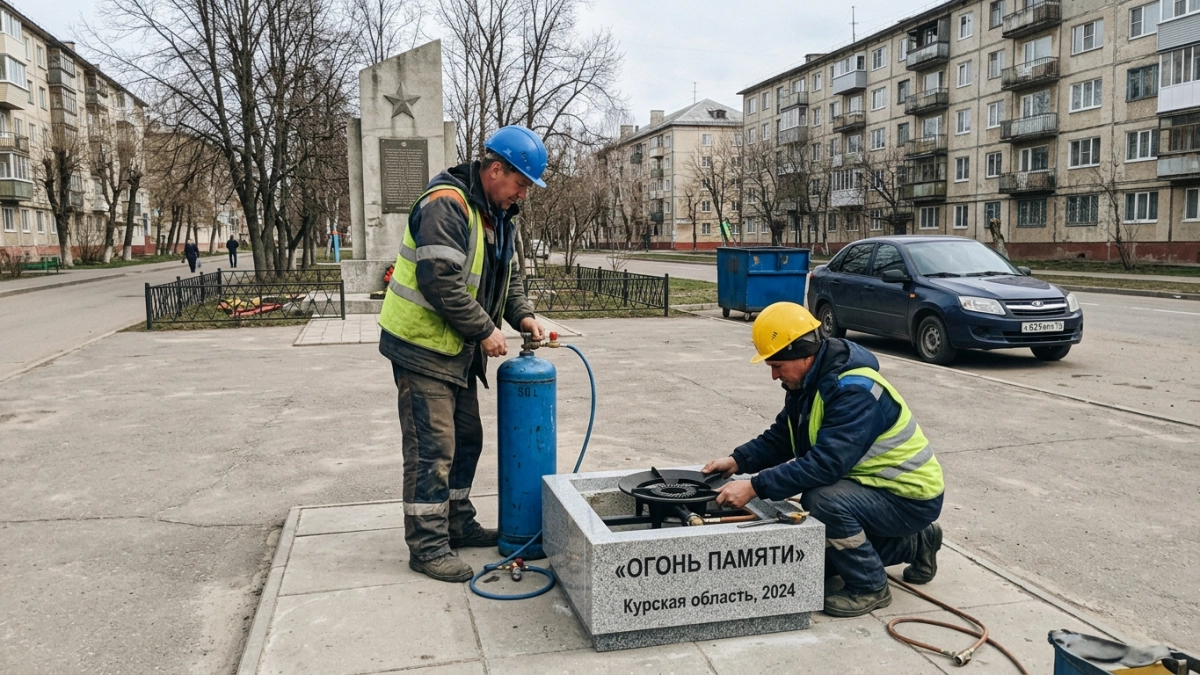 Губернатор потребовал создать вечные огни в трёх муниципалитетах Курской области