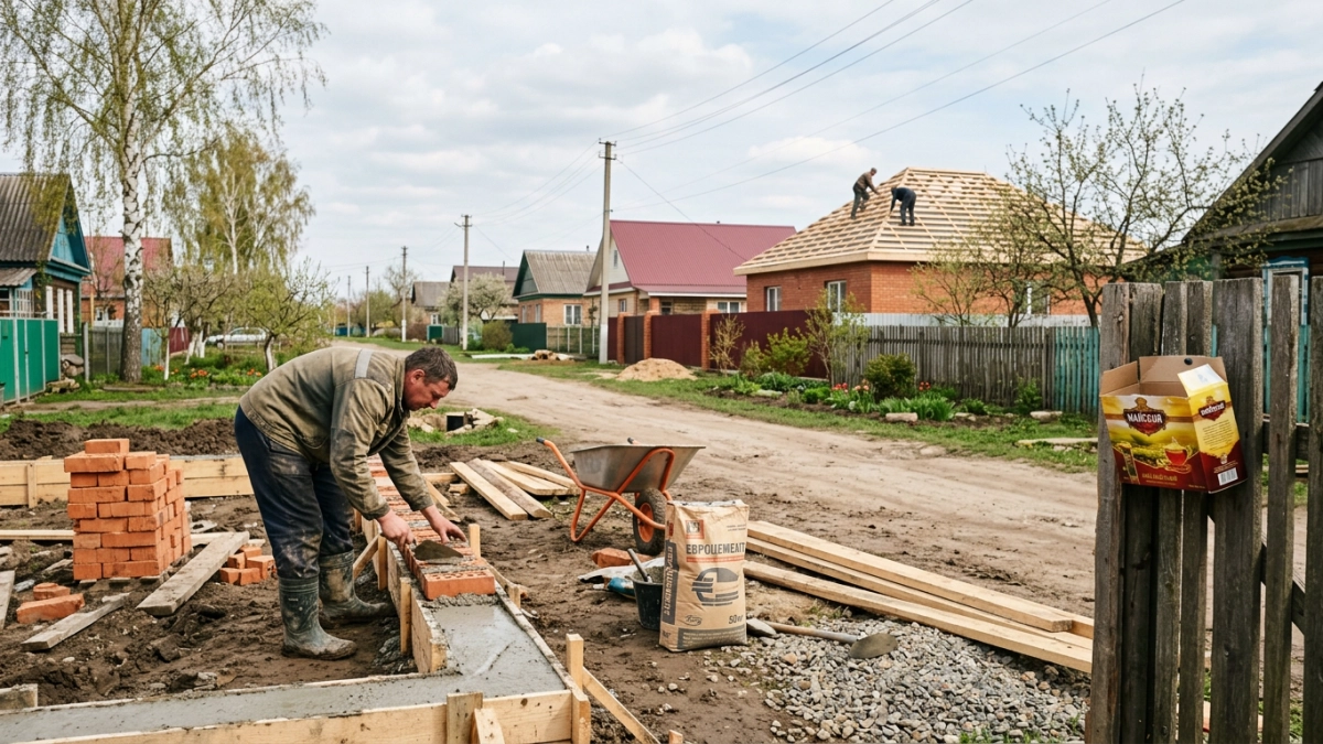 Ввод жилья в Курской области упал на 43%, но частники строят вдвое активнее