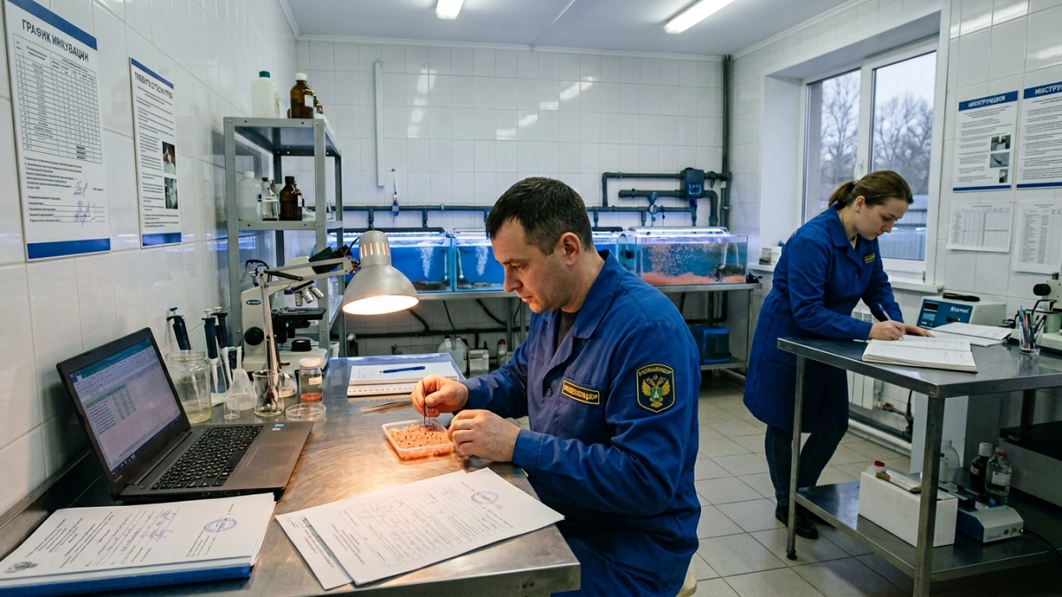 Курская область получила миллион форелевых икринок с начала года