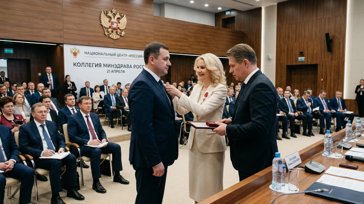 Курский медуниверситет получил орден Пирогова за подготовку врачей