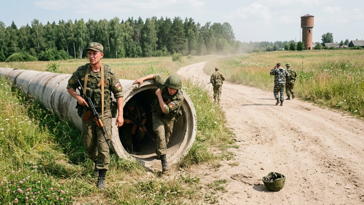 Спецназ вышел из трубы — бойцы ВСУ бросили позиции без боя