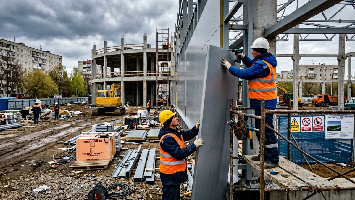 Курский футбольный манеж за 2,5 млрд рублей вышел из заморозки