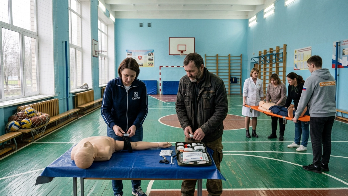 Волонтёр из Курска обучила тактической медицине 500 человек с августа 2024 года