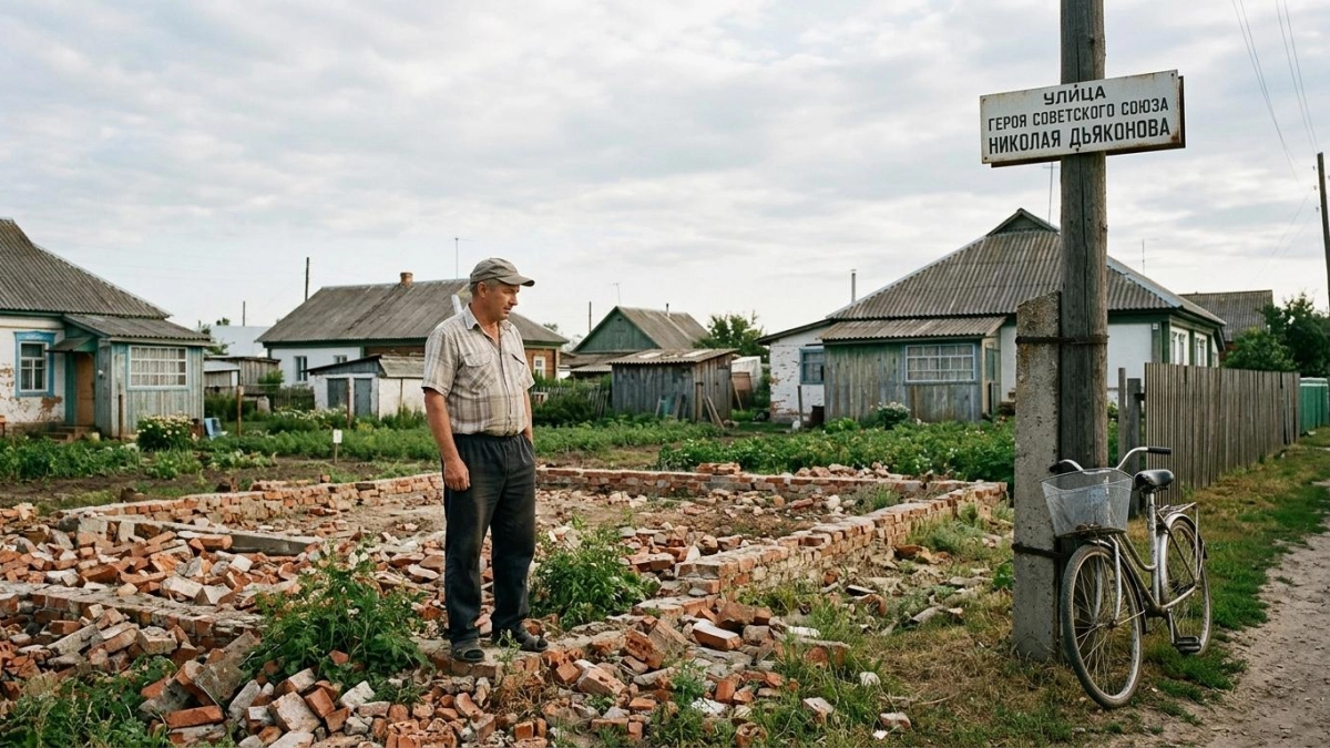 Дом на улице имени его отца-героя разрушен: сын добивается справедливости