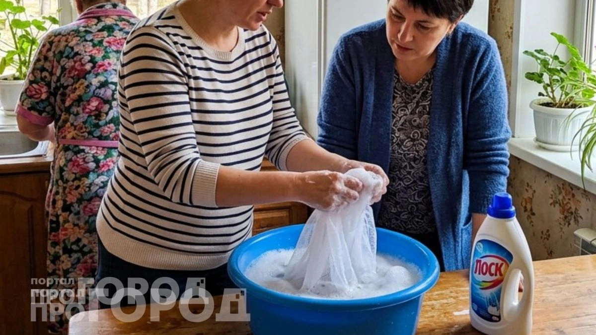 Забудьте про отбеливатели: этот копеечный состав из Китая вернет вашему тюлю ослепительную белизну за 10 минут