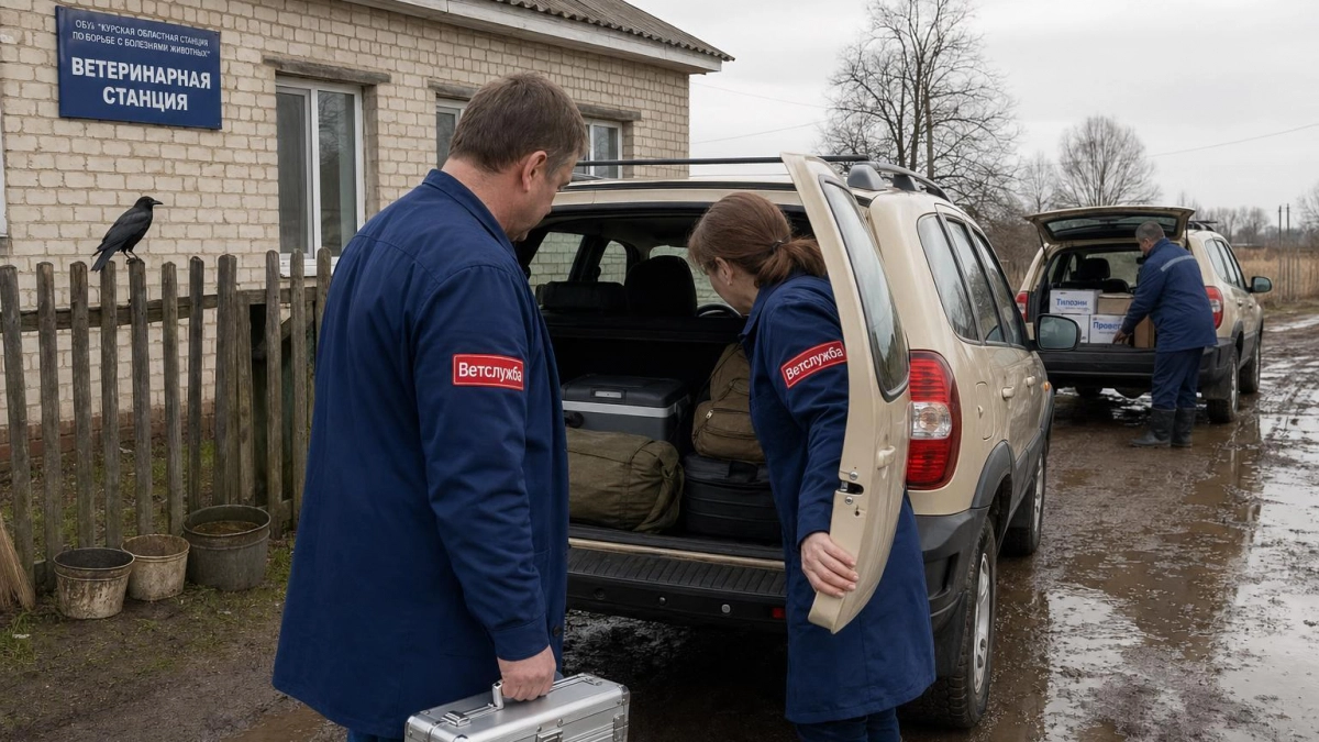 Хинштейн вручил ветеринарам Горшеченского района новые «Нивы»