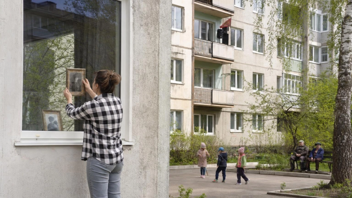 В Курской области «Бессмертный полк» пройдёт через окна домов