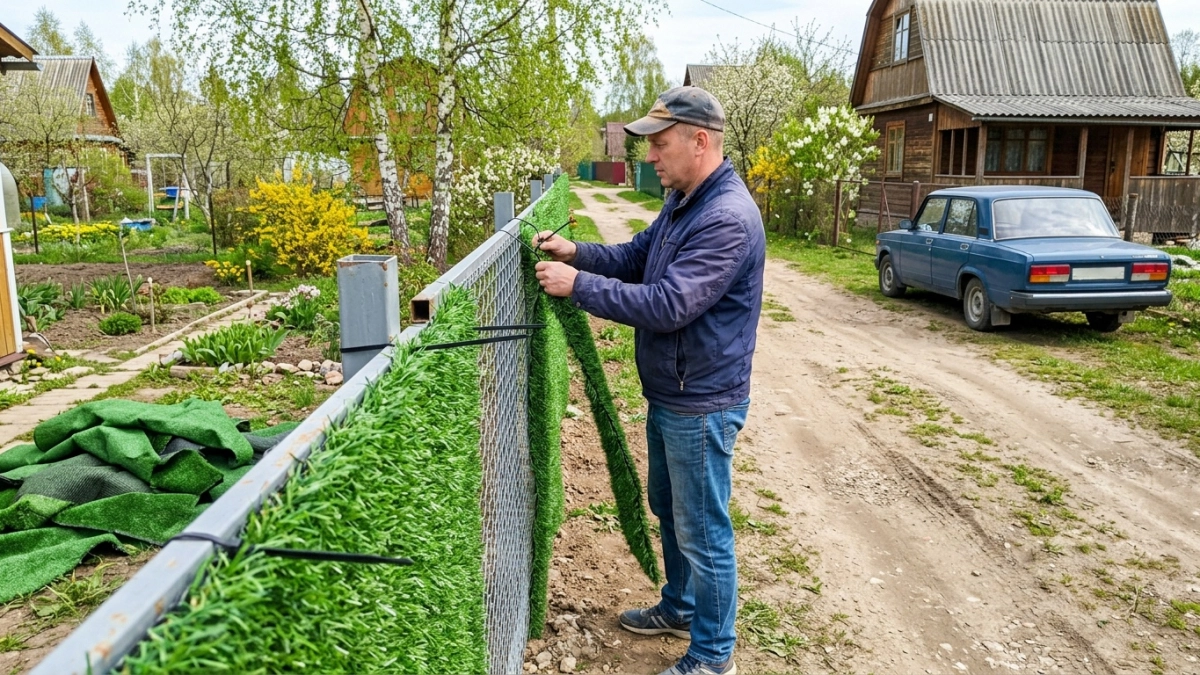Вечнозелёный забор за час: такой не запретит даже суд — турецкая хитрость для дачных соседей
