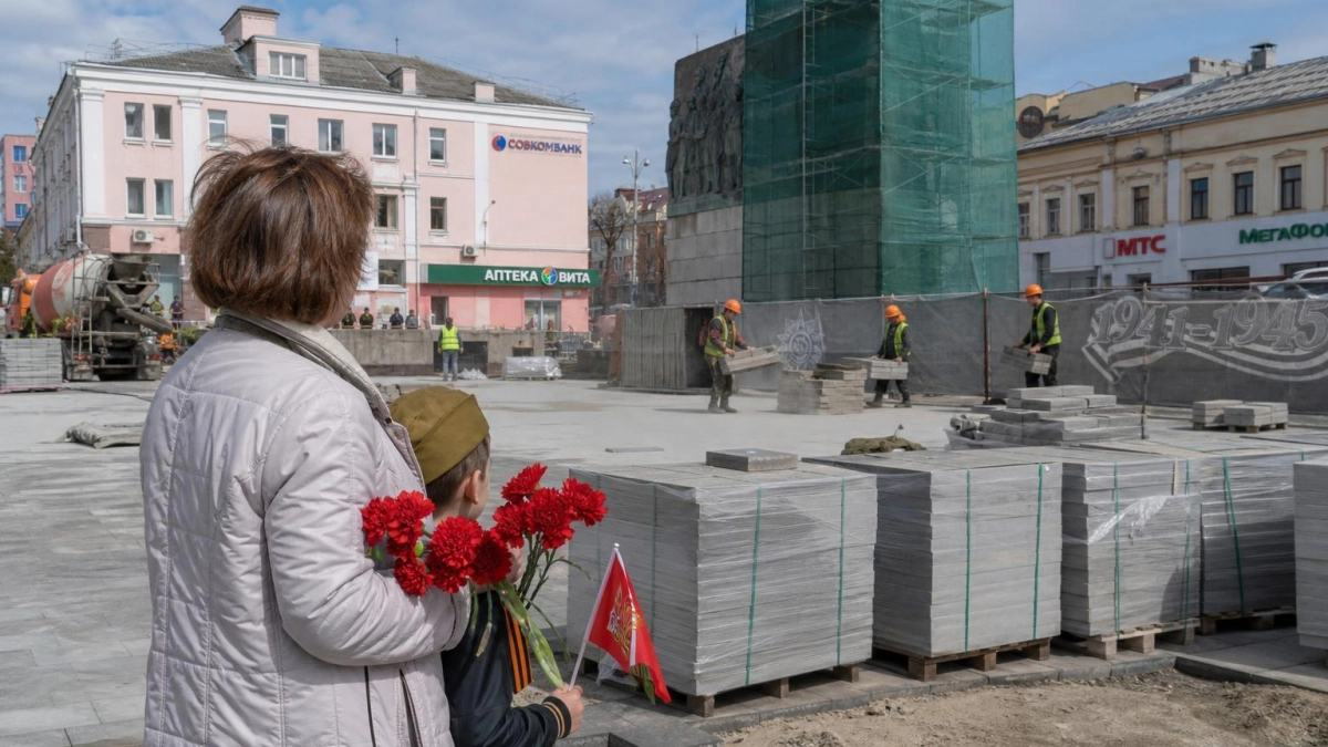 В Курске мемориал закрыт на реконструкцию — День Победы отметят иначе