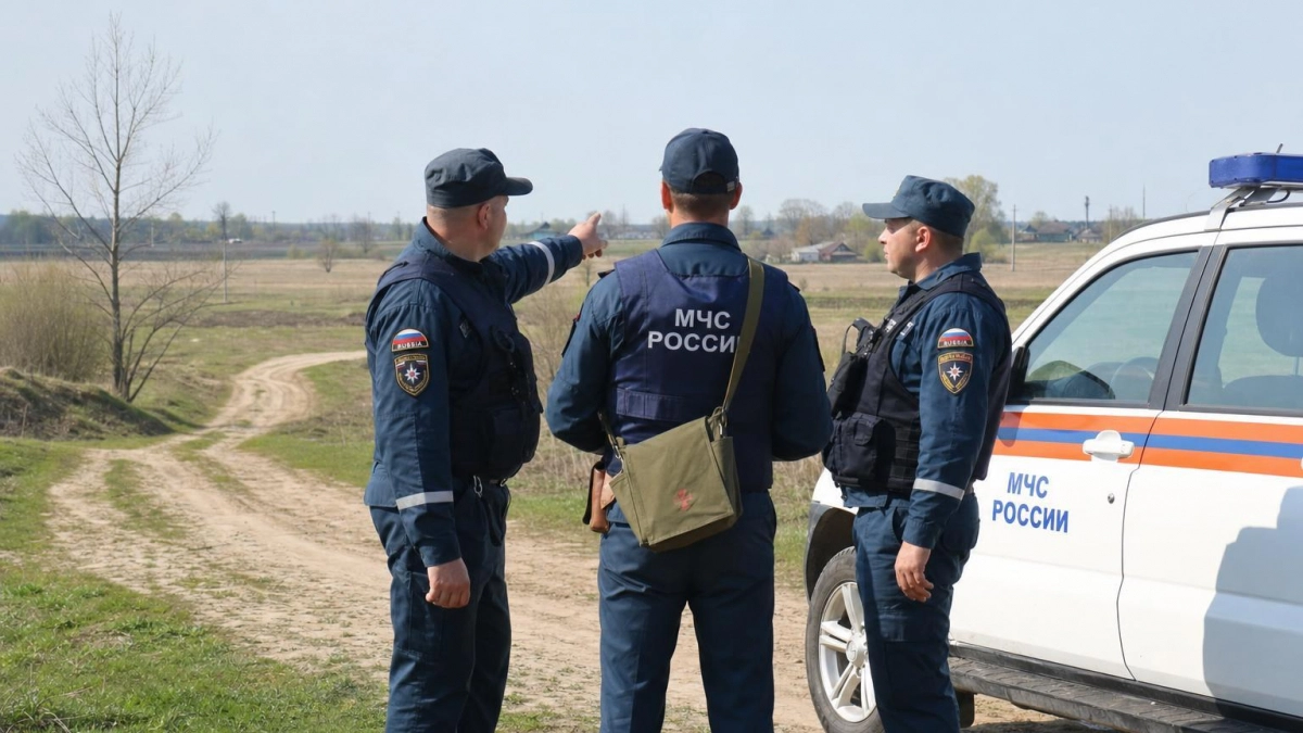В Курской области нашли снаряд 76 мм времён ВОВ и уничтожили