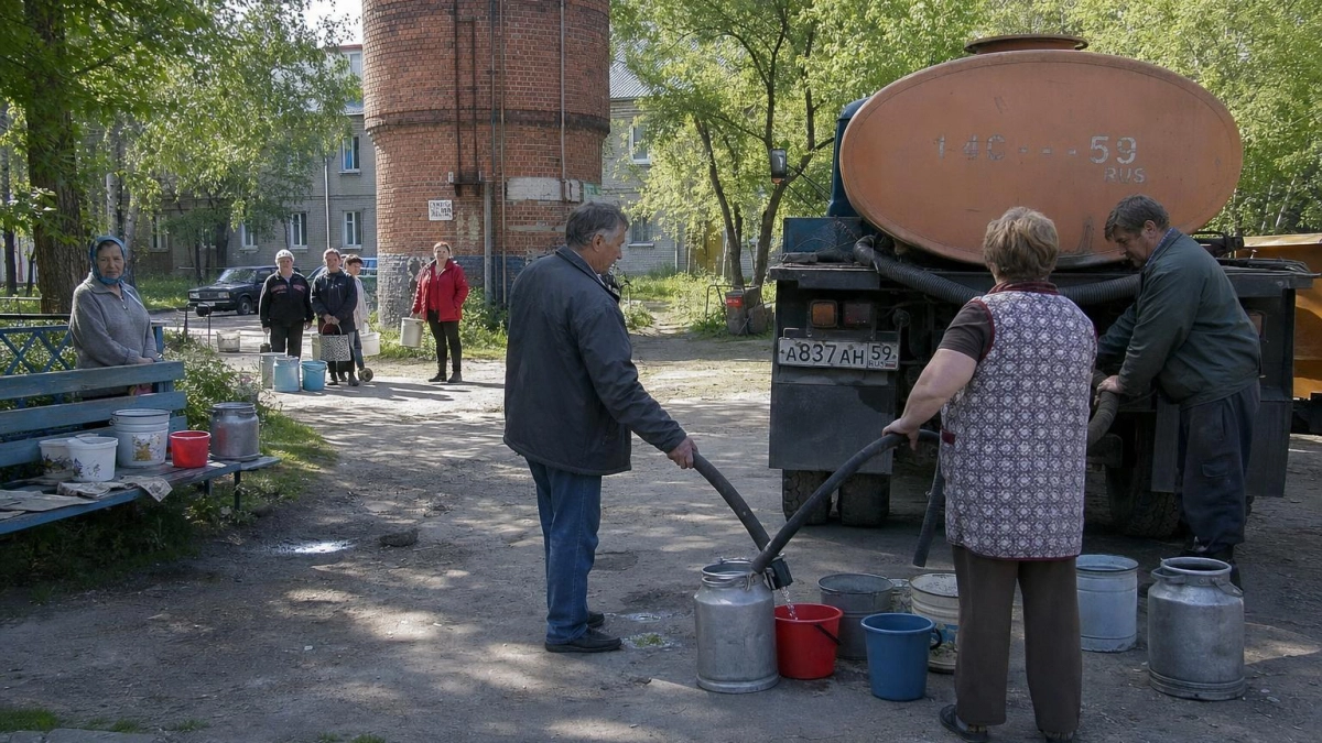 В Курской области частник отрезал 14 домов от воды и отказал властям