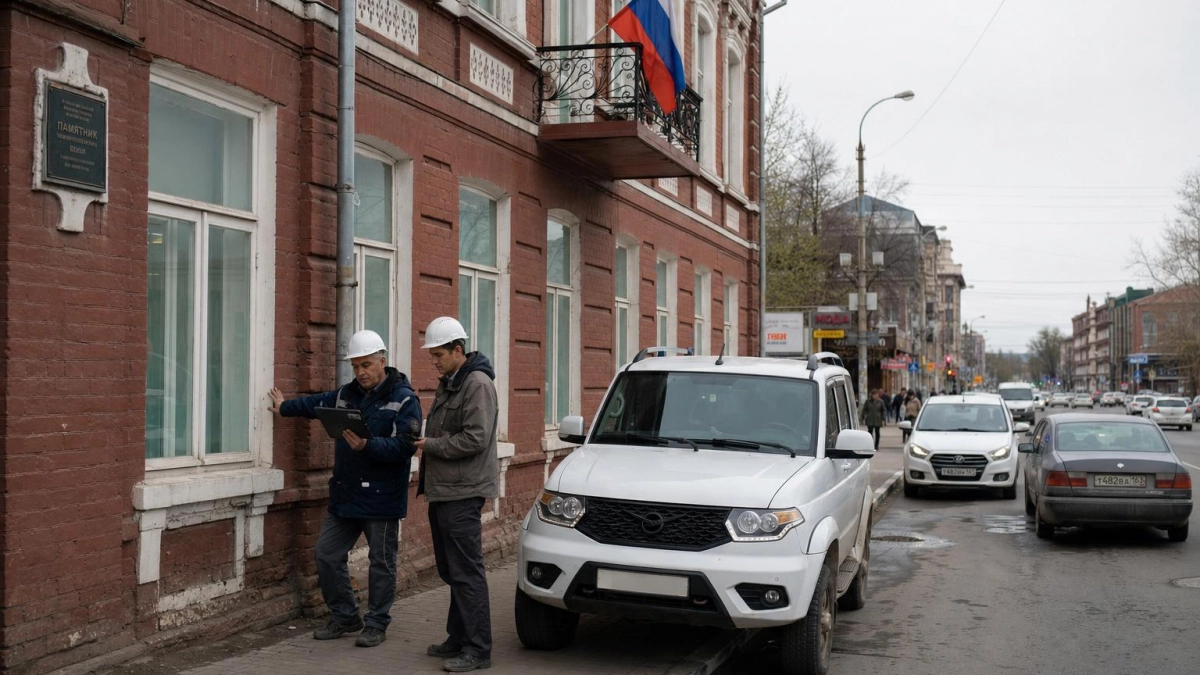 Дом с флагом освобождения и военный госпиталь получили предостережения в Курске