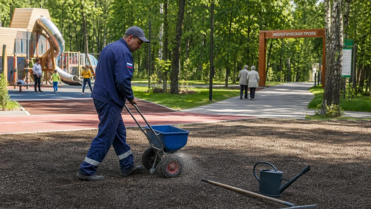 «Парк альпак» в Курске перенесут вглубь леса после демонтажа на «Боевой даче»