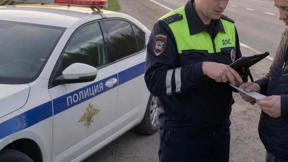 Два автомобиля столкнулись ночью на парковке ТЦ в Курске