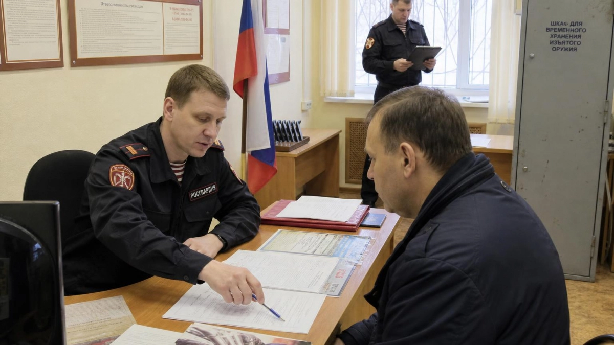 За неделю в Курской области изъяли 12 единиц оружия и провели 50 проверок