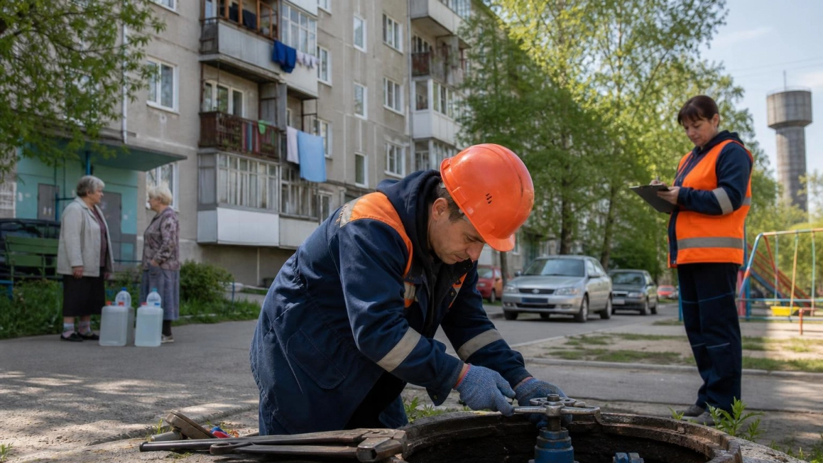В Курске 28 мая два микрорайона останутся без воды на восемь часов