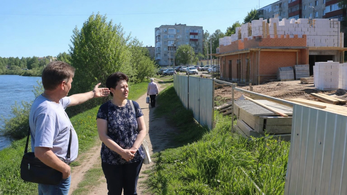 Мэр Курска потребовал снести банные комплексы, перекрывшие берег Сейма