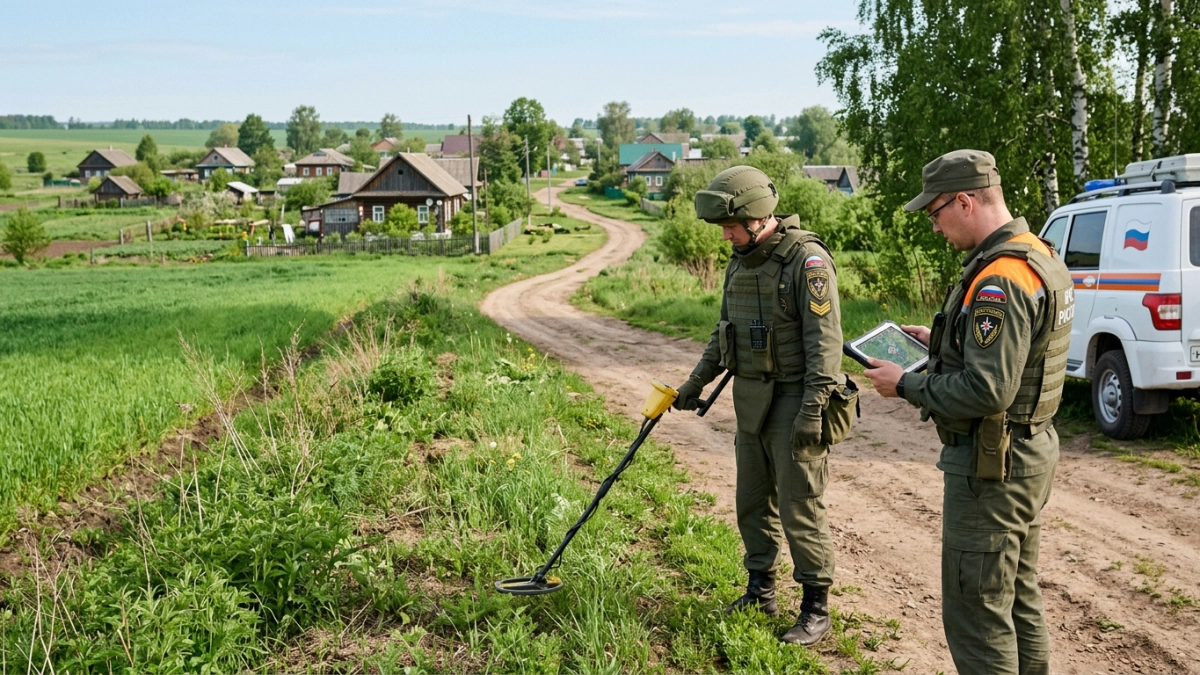 Хинштейн: в 2025 году в Курской области разминировали 92 населённых пункта