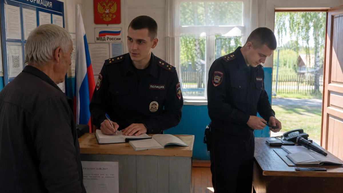 Братья-близнецы из Курской области вместе служат в полиции