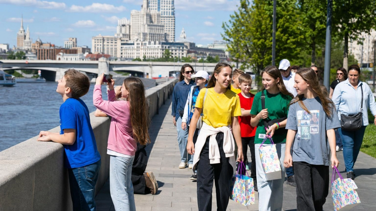 88 детей из Курской области встретили День защиты детей в Москве впервые