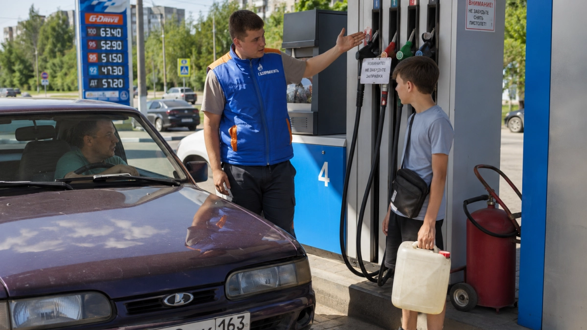 Детский омбудсмен Курской области предложила запретить продажу бензина подросткам