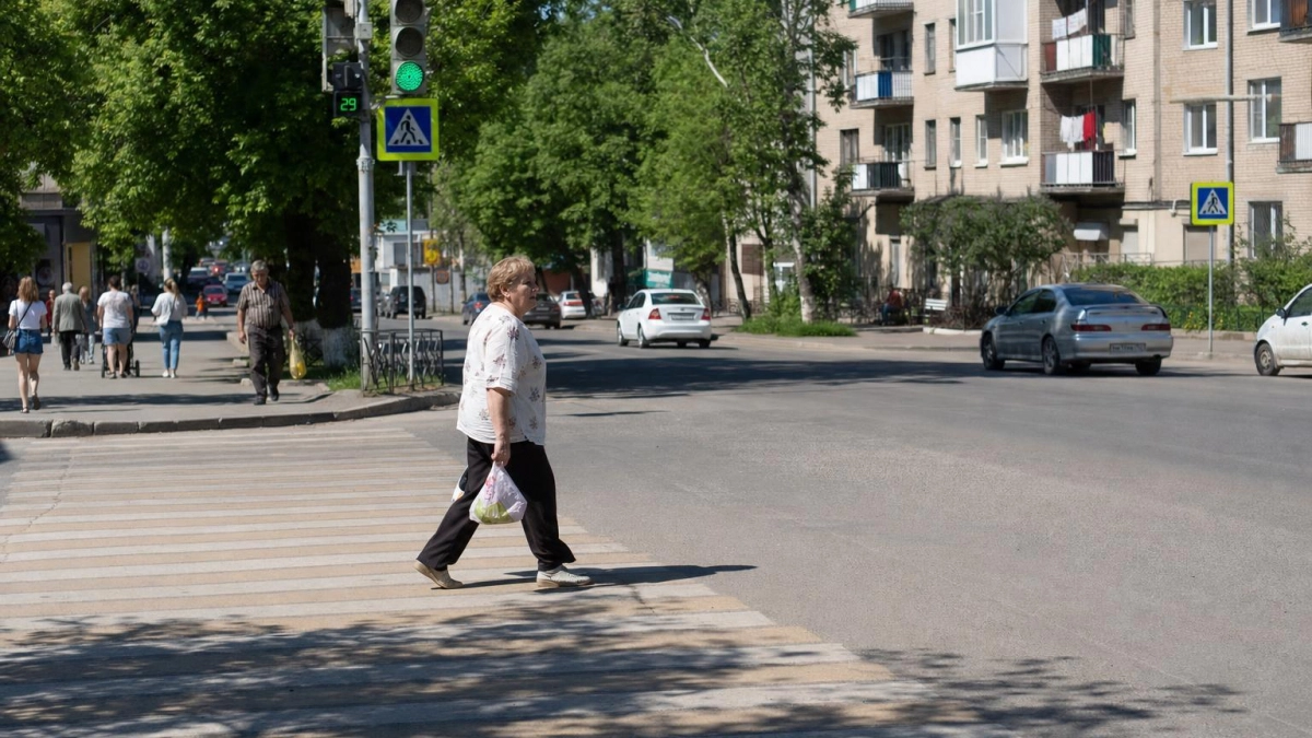 В Курске «Рено Логан» сбил пенсионерку на улице Черняховского