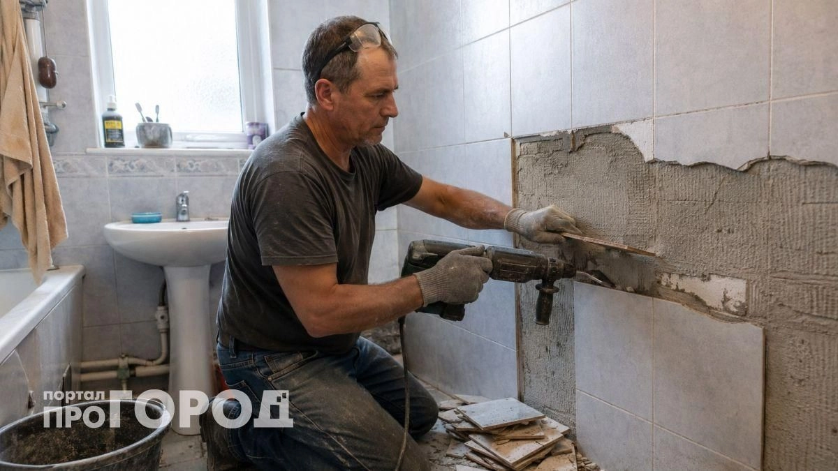 Больше никакой плитки в ванной: я нашел материал, который клеится за вечер и обходится в три раза дешевле