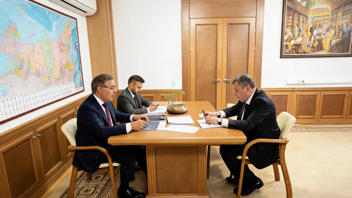 Хинштейн и Фальков обсудили ремонт 20 объектов курских вузов до 2030 года